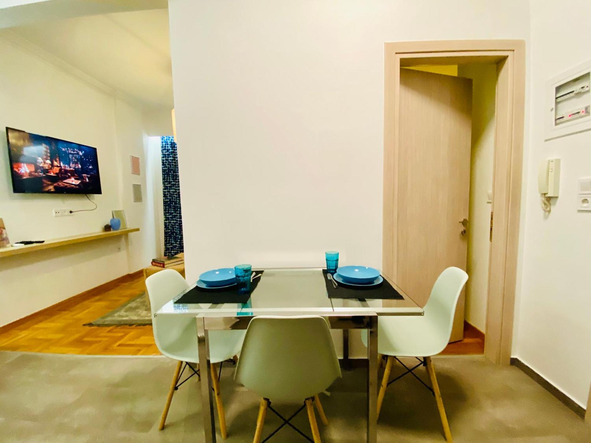 Antinoros Inn, Stylish Apartment,3' To Metro Athen Eksteriør bilde